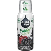 Frutta Max Bubble12 gyümölcsszörp 500ml Feketeribizli (8db/krt)DRS