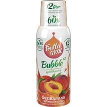 Frutta Max Bubble12 gyümölcsszörp 500ml Őszibarack (8db/krt)DRS