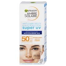 Garnier Ambre Solaire Fluid napozó Anti-Darkspot arcra N-K bőrre 40ml 50faktor (6db/krt) 