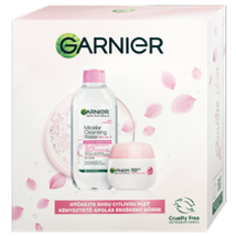 Garnier Rose Box ajándékcsomag (arckrém 50ml+micellás víz 400ml)(6db/krt)