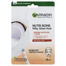 Garnier Skin Naturals Textil Maszk 28gr Nutribomb Milky Coco (20db/krt)