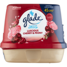 Glade fürdőszobai légfrissítő zselé 180gr Luscious Cherry&Peony (8db/krt)