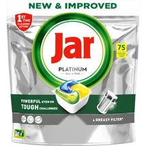 Jar Platinum mosogatógép tabletta 75db Lemon "All in One" (15db/#)