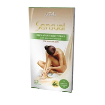 Joanna Sensual Szőrtelenítő szalag testre Sensitive Aloe (6db/#)