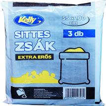 Kelly Extra erős sittes zsák 55*110cm 3db-os (15db/krt)