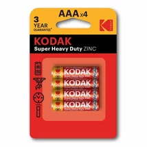 Kodak Extra Zinc Féltartós Mikro Elem AAA (1,5V) B4 4db-os (12db/krt)