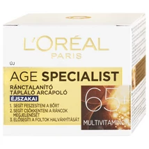 L'ORÉAL Age Specialist Arckrém 65+ Éjszakai 50ml (6db/krt)