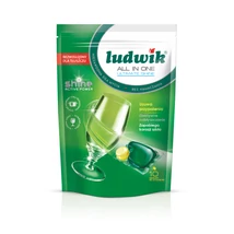 Ludwik mosogatógép kapszula 10db-os All in One Ultimate Shine (6db/krt)