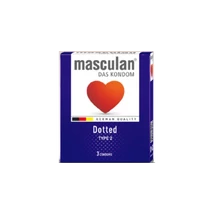 Masculan óvszer 3db-os Dotted (16db/#)