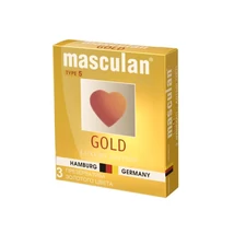 Masculan óvszer 3db-os Gold (16db/#)