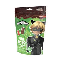 Miraculous-Katicabogár Fun Bites csokoládéba mártott gumicukor 100gr (12db/krt)