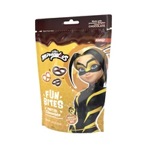 Miraculous-Katicabogár Fun Bites csokoládéba mártott perec 80gr (12db/krt)