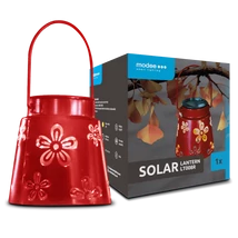 Modee Lighting LED Szolár Napelemes Lámpás LT008R Piros (24db/krt)