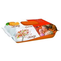 New Sleepy popsitörlő 120db-os kupakos Orange (12db/#)