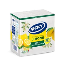 Nicky Maxi szalvéta 35db-os 2rtg. színes mintás (24db/krt)