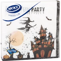 Nicky szalvéta 20db-os 3rtg. Happy Halloween (40db/krt)