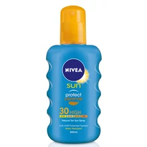 Nivea naptej 200ml 30faktor Protect&Bronze Pumpás (12db/krt)