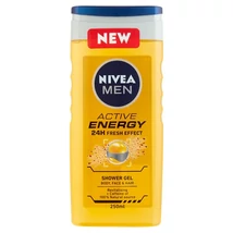 Nivea MEN tusfürdő 250ml Active Energy (12db/krt)