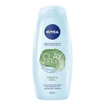 Nivea tusfürdő 500ml Clay Ginger&Basil (12db/krt)