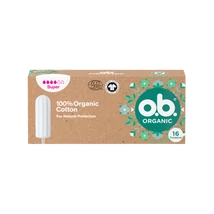 Ob Organic tampon 16db-os Super (16db/krt)