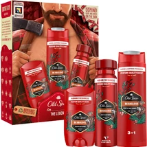 Old Spice ajándékcsomag (stift+dezodor+tusfürdő) Bearglove (6db/krt)