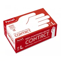 Paclan Latex kesztyű 100db-os L (10db/krt) Paclan Latex kesztyű 100db-os L (10db/krt)