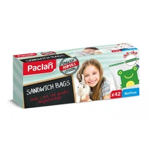 Paclan Zip záras szendvics zacskó gyerek 16*17 42db-os (20db/krt)