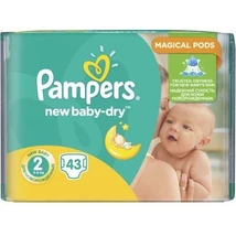 Pampers New Baby 2-ös 3-6kg 43db-os (4db/#)