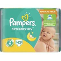 Pampers New Baby 2-ös 3-6kg 43db-os (4db/#)