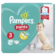 Pampers Pants Nadrágpelenka 3-es 6-11kg 26db-os (3db/#)
