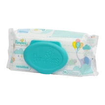 Pampers popsitörlő 56-es kupakos Sensitive (12db/#)