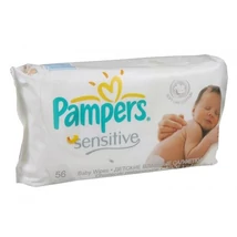 Pampers popsitörlő 56-es szalagos Sensitive (12db/#)