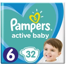 Pampers Active Baby 6-os 15+kg 32db-os (2db/#)