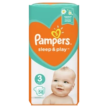 Pampers Sleep&Play 3-as 6-10kg Midi 58db-os (3db/#) Pampers Sleep&Play 3-as 6-10kg Midi 58db-os (3db/#)