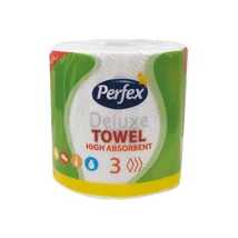 Perfex Delux Jumbo kéztörlő 1tek. 3rtg. 150lap (zöld)(6db/krt) 