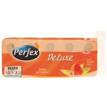 Perfex Delux wc papír 8+2tek 3rtg. Barack (9db/krt)