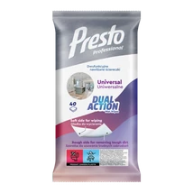 Presto Dual Action univerzális törlőkendő 40db (16db/krt)