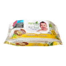 Pufy Fresh popsitörlő kupakos 120db-os Jázmin-Jojoba (12db/krt)