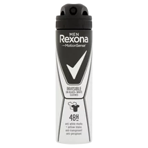Rexona MEN dezodor 150ml Invisible Black&White 