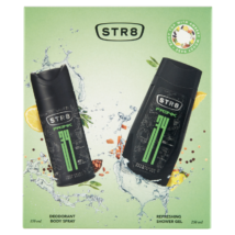 STR8 ajándékcsomag (parfüm+tusfürdő) FR34K ÚJ (6db/krt)