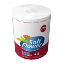 Soft Flower XXL kéztörlő 300lapos (6db/#)