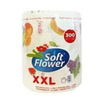 Soft Flower XXL kéztörlő 300lapos mintás (6db/#)