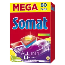 Somat XXL tabletta 80db All in1 Lemon (6db/#)