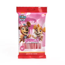 Mancs őrjárat Sparkles Strawberry Sour Belt-Epres savanyú gumiszíj 80g (12db/krt)