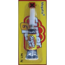 Super Glue pillanatragasztó 3gr (12db/levél)