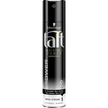 Taft hajlakk 250ml Invisible Power 5 fekete (10db/#)