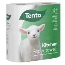 Tento kéztörlő 2tek. 3rtg. Kitchen Innovations(zöld)(14db/krt)