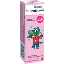 Vademecum JUNIOR fogkrém 50ml Eper 0-6év (12db/krt)