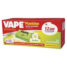 Vape elektromos Szúnyogriasztó lapkás út. 30db-os Herbal (36db/#)