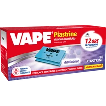 Vape elektromos Szúnyogriasztó lapkás út. 30db-os Antiodor (36db/#)